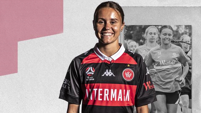 Bryleeh Henry made her debut with the Western Sydney Wanderers last season.