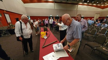 Peter Severin remembered in Alice Springs.