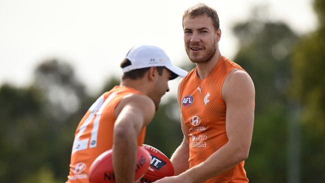 Harry McKay was forced to train away from Carlton’s main group on Thursday as his COVID-19 test results hadn’t come back in time. Picture: Matt Roberts/Getty Images