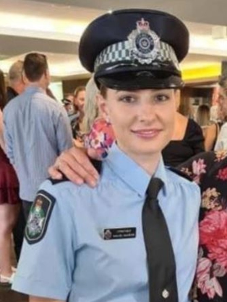 Constable Rachel McCrow, 29, became an officer in June 2021. Picture: Supplied