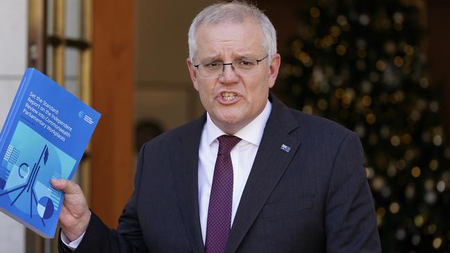 It’s understood Labor is relying on people disliking Prime Minister Scott Morrison. Picture: Adam Taylor