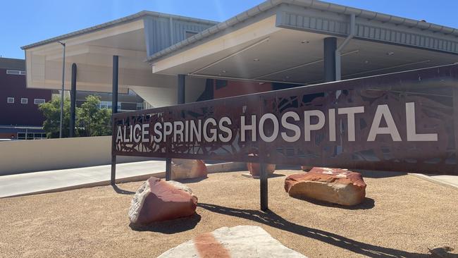 Police were called out to Alice Springs Hospital on Tuesday, May 20.
