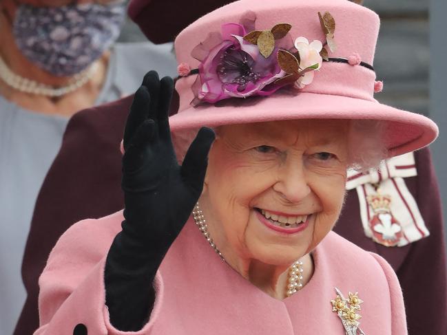 The Queen has spent the night in hospital. Picture: AFP