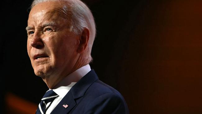 The face I imagine Joe Biden would make if he read the above. Though to be fair, this is his face most of the time these days. Picture: Andrew Caballero-Reynolds/AFP