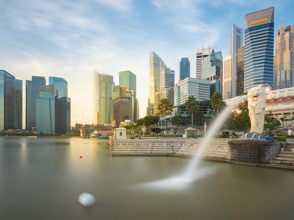 Singapore’s central business district.