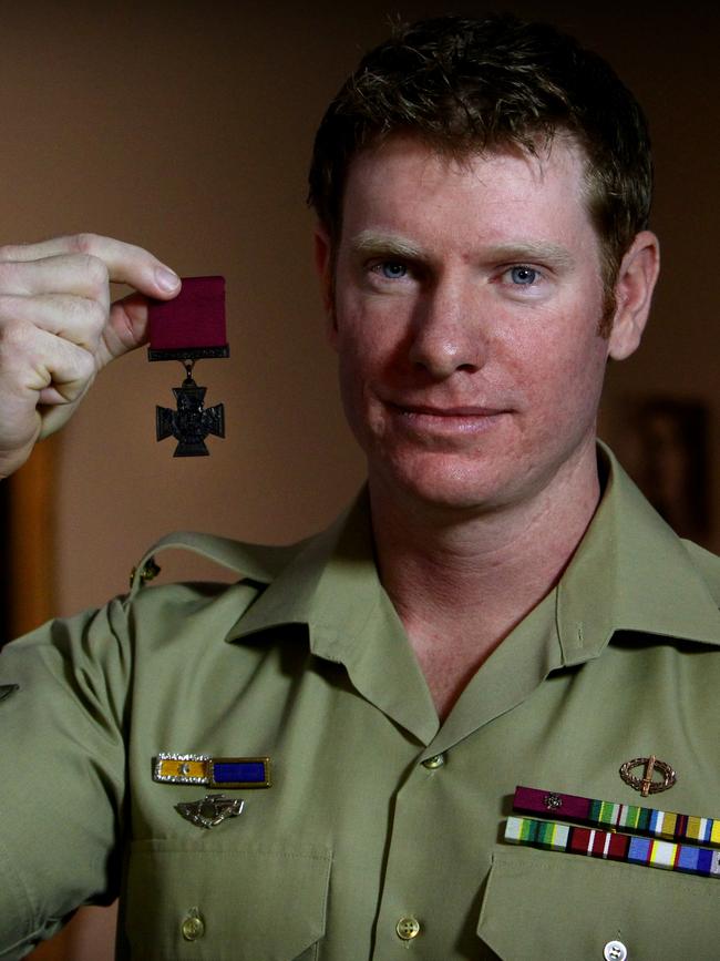 Victoria Cross recipient, Corporal Daniel Keighran VC.