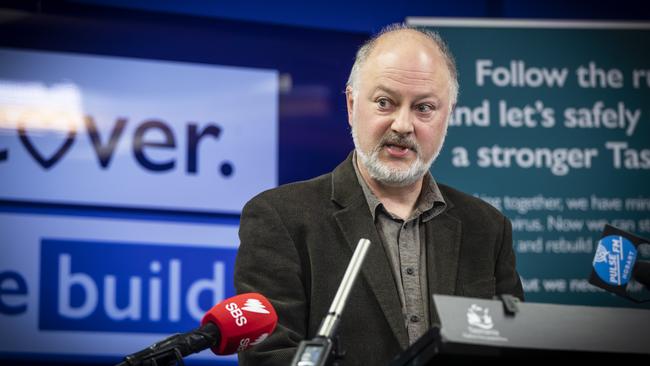 Director of Public Health Mark Veitch. Picture: LUKE BOWDEN