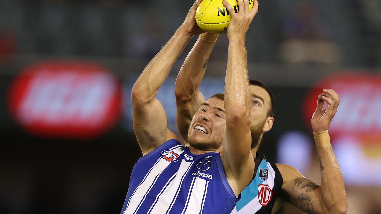 Ben McKay has re-signed with the Kangaroos (Picture: Michael Klein)