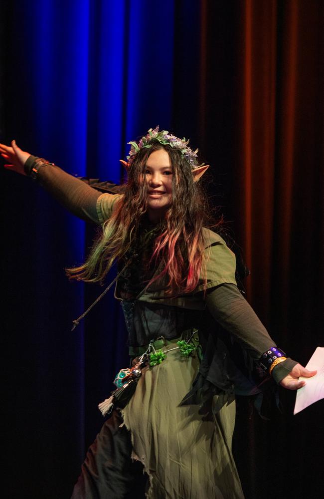 Niaisha Standford (HAria LARP) attended TROPiCON 2023 at the Darwin Entertainment Centre. Picture: Pema Tamang Pakhrin