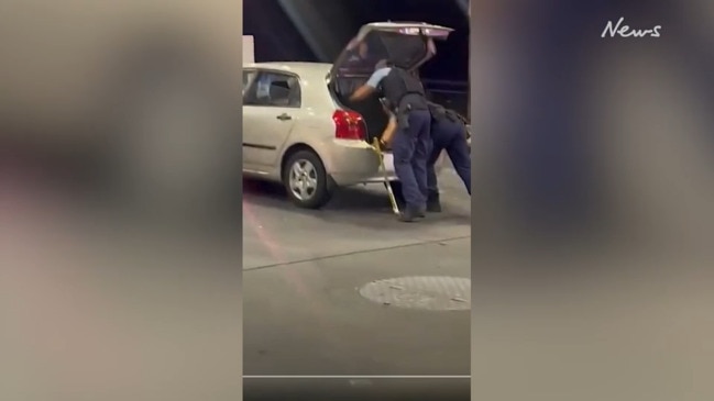 Police search car after Bondi incident