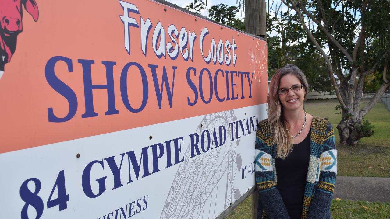 Fraser Coast Show Society President Melinda Wright. Photo: Stuart Fast