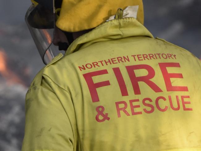 Fires race to contain a grass fire that started on RAF land in Malak. The fire jumped a creek bed and threatened the KOA Caravan Park