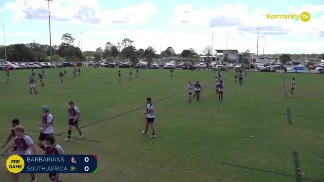 Replay: Qld Barbarians v Qld South Africa (U16 Boys) - Pacific Youth Rugby Festival Day 3