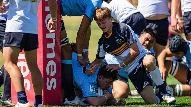 The Waratahs dominated the Super Rugby 16s match. Picture: Rugby Australia