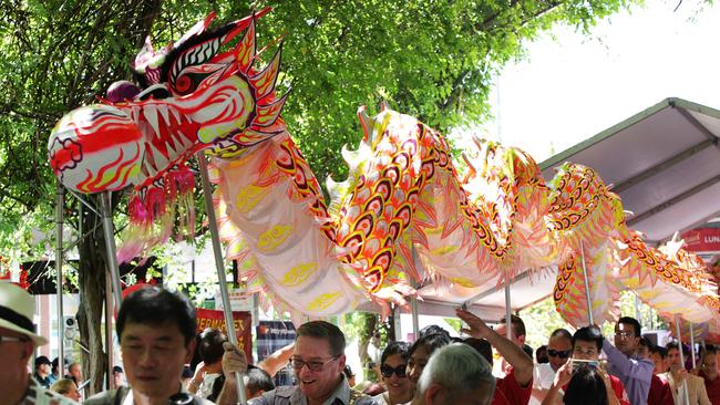 Lunar New Year celebrations at Eastwood last year.