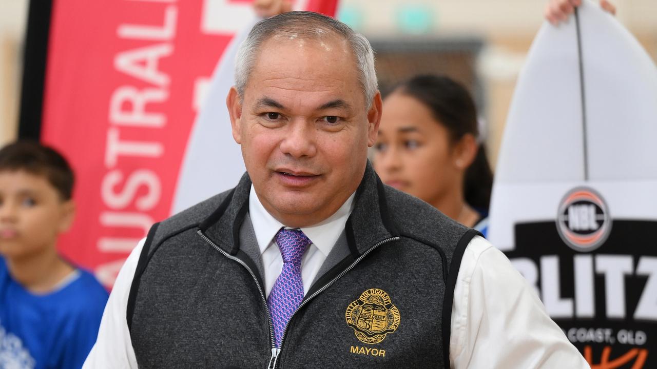 Mayor Tom Tate (Photo by Matt Roberts/Getty Images for NBL)