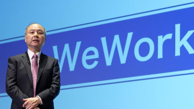 Japan's SoftBank Group CEO Masayoshi Son. Picture: AFP
