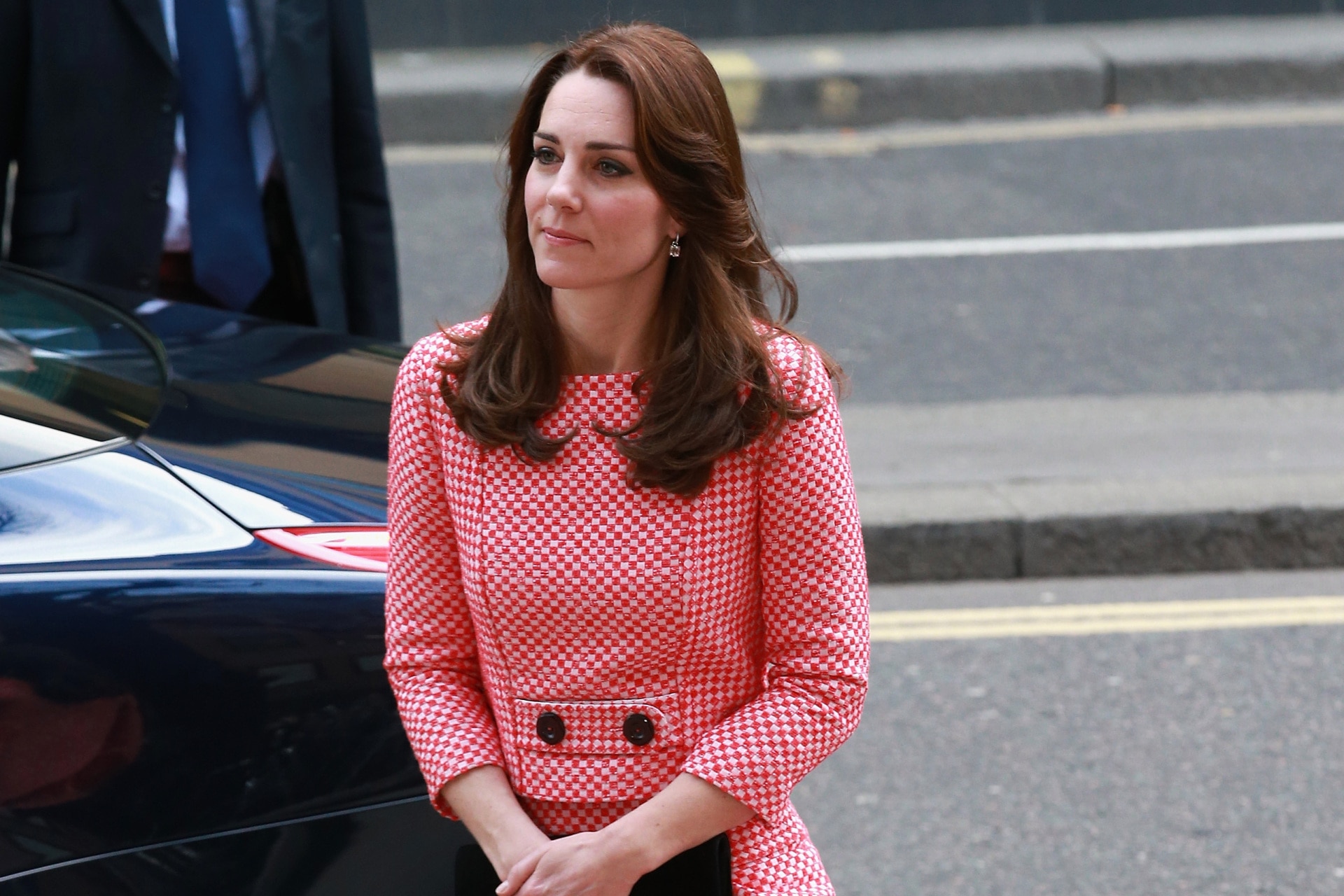 Kate Middleton Wore Her Gucci Blouse Backwards for a Visit to