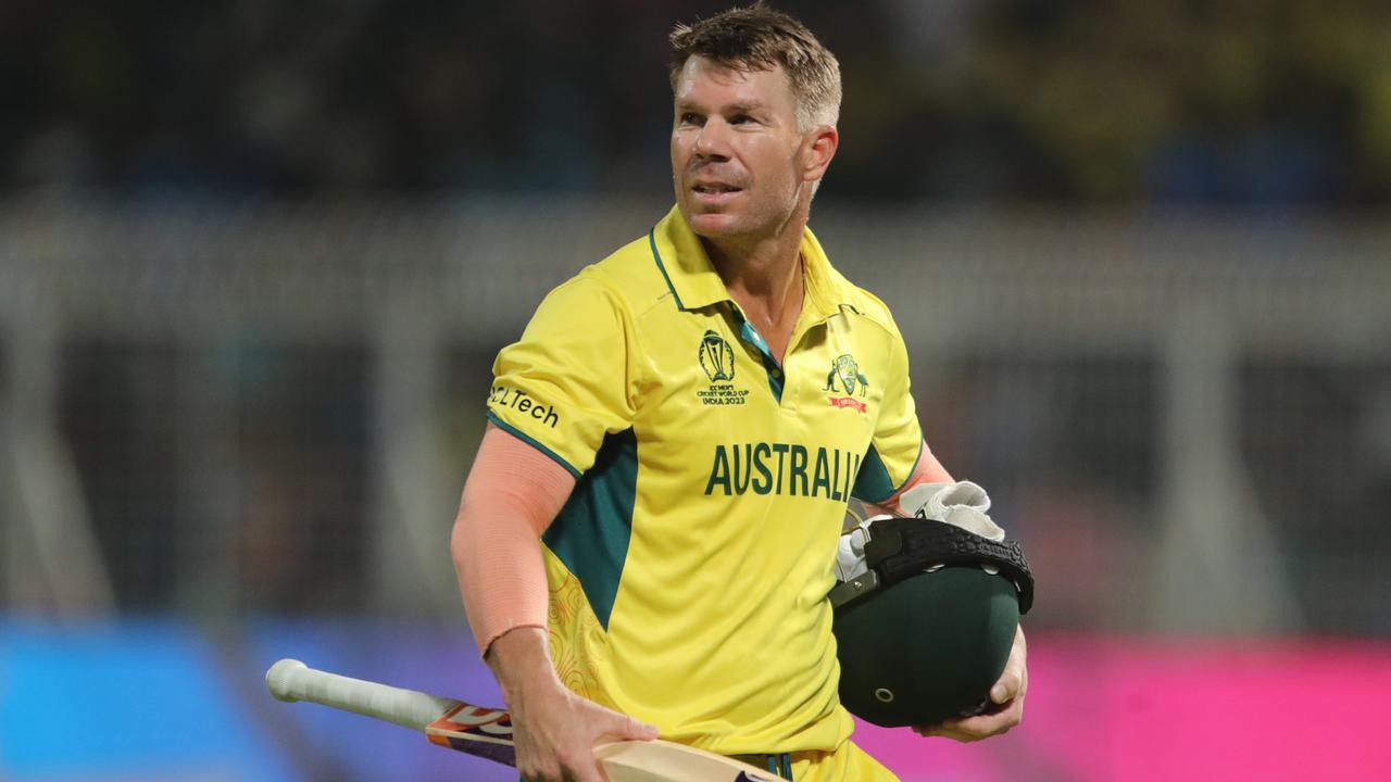 David Warner is set to withdraw from Australia’s T20 series against India. Picture: Getty Images