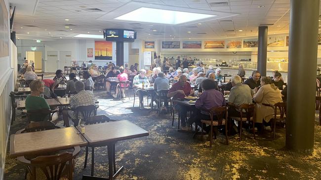 The Broken Hill Musicians Club was popular on Tuesday amid the blackout. Picture: Supplied