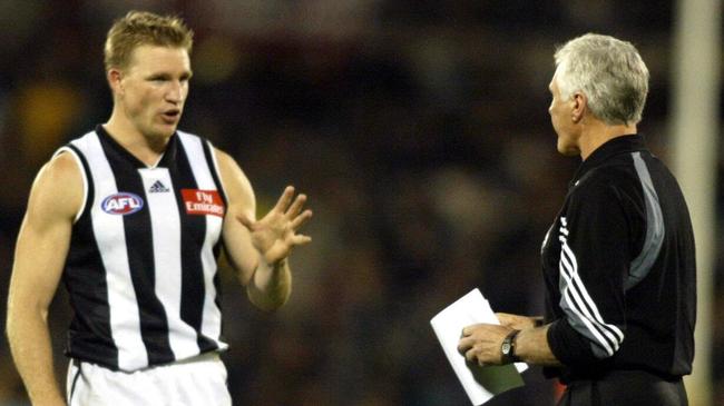 Nathan Buckley and Mick Michael Malthouse have had a rollercoaster relationship