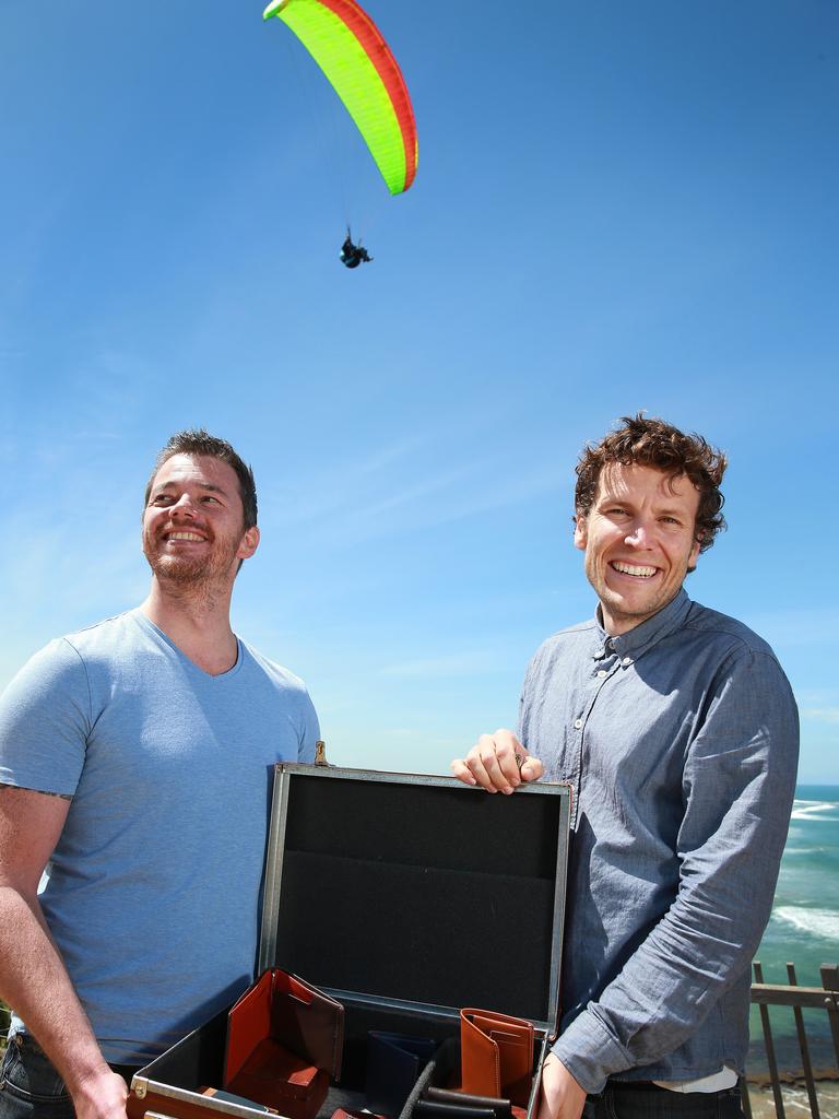 Bellroy co-founders Hadrien Manloup and Andy Fallshaw