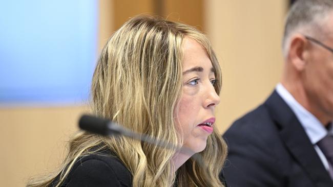 The National Disability Insurance Agency (NDIA) – where the CEO Rebecca Falkingham is on a package of $808,600, $220,000 more than the Prime Minister – was rated just 2.3 out of 5 by employees on job site Seek. Picture: NewsWire / Martin Ollman