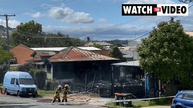 Fire crews battle Albion house fires