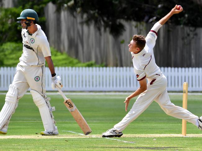 Rising quick Tom Balkin has won a spot on Queensland’s list. Picture: John Gass