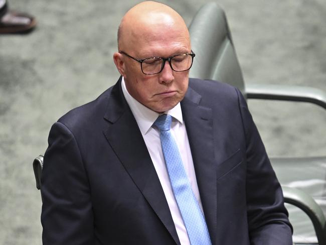 Opposition Leader Peter Dutton is unlikely to go full Trump. Picture: Martin Ollman/NCA NewsWire