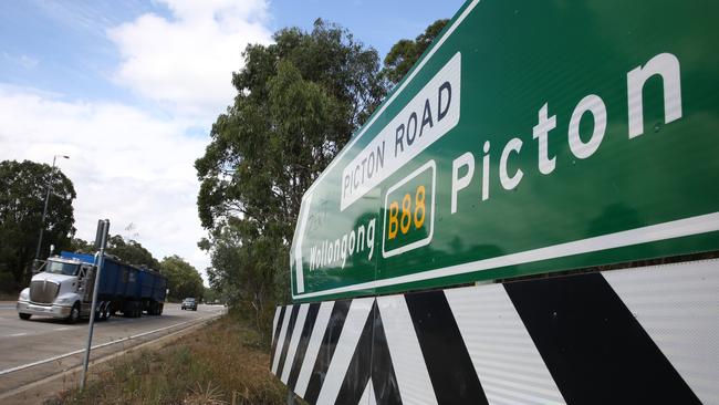 Labor has made an election promise of a $50 million investment into Picton Rd. Picture: Robert Pozo.