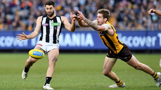 Alex Fasolo booted 81 goals for the Magpies between 2015 and 2017.