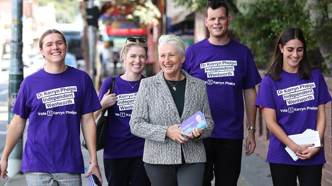 Dr Kerryn Phelps made history when she was elected in Wentworth following Malcolm Turnbull’s ousting. Picture: Brett Costello