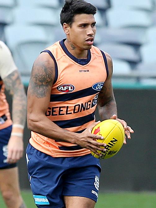 Geelong’s Tim Kelly is available at a bargain price. Picture: Alison Wynd