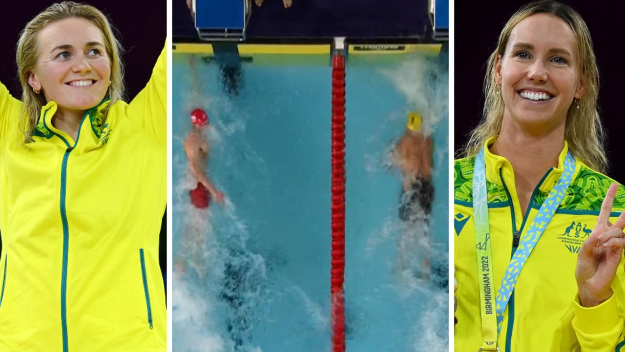 The Aussies once again shined in the pool at the Commonwealth Games. Pic: Getty