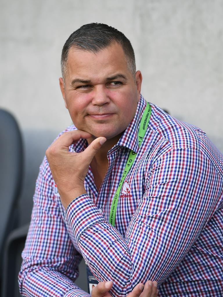 New Manly coach Anthony Seibold will be hoping Trbojevic is ready for Round 1, given the team’s horrible win record without him. Picture: AAP.