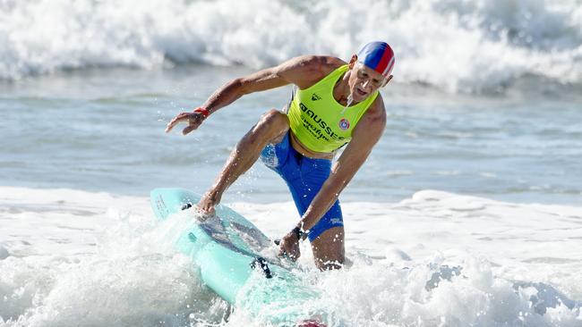 A Mermaid Beach competitor at Aussies