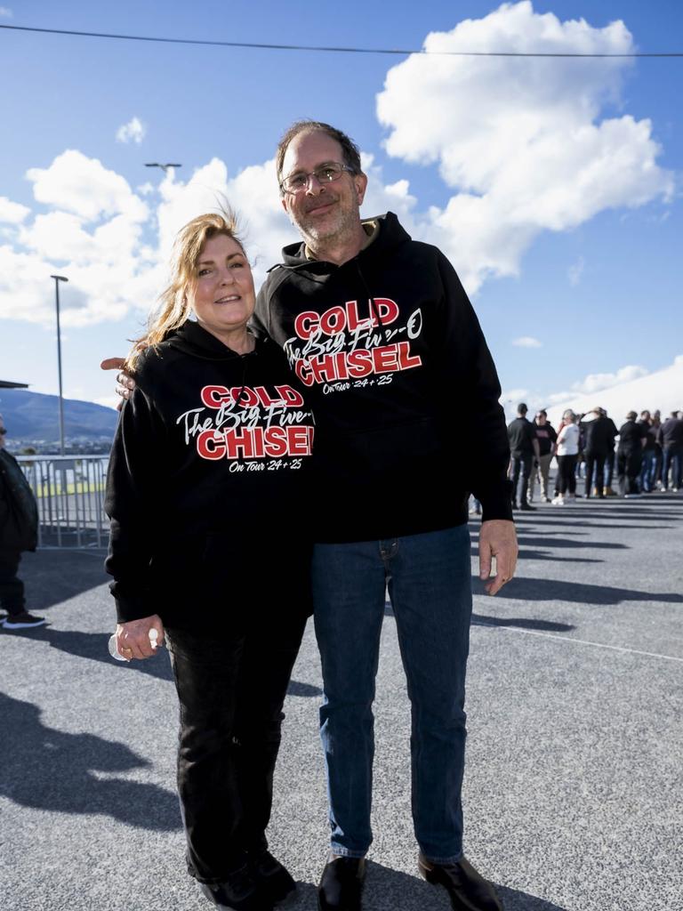 Cold Chisel The Big Five-0 tour - Debbie and Tim Bednarz. Picture: Caroline Tan