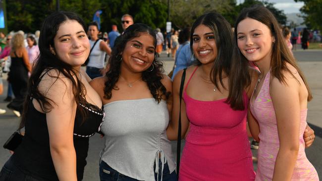 Socials at Pink convert at Townsville's Quensland Country Bank Stadium. Picture: Evan Morgan