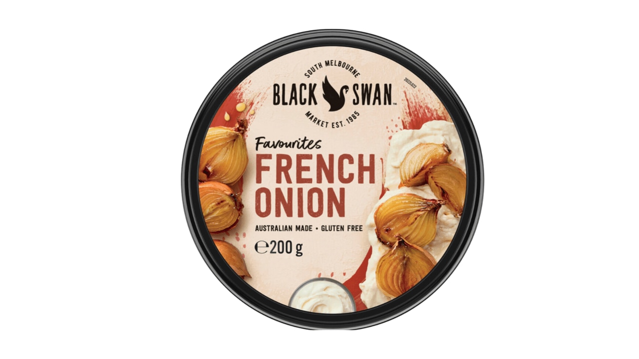 <h3><a href="https://www.coles.com.au/product/black-swan-french-onion-dip-200g-9580704" target="_blank" rel="noopener">Black Swan French Onion Dip</a></h3><p>$4.00</p><p><span>969kJ / 230cal</span></p><p><span>21.3g fat</span></p><p><span>With a base of cream cheese, this dip is basically all fat with a truckload of salt added. Leave it on the shelf.</span></p>