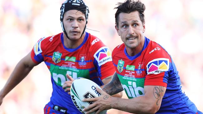 Newcastle are ready to stake their future on Pearce and Ponga. Photo: Brett Costello