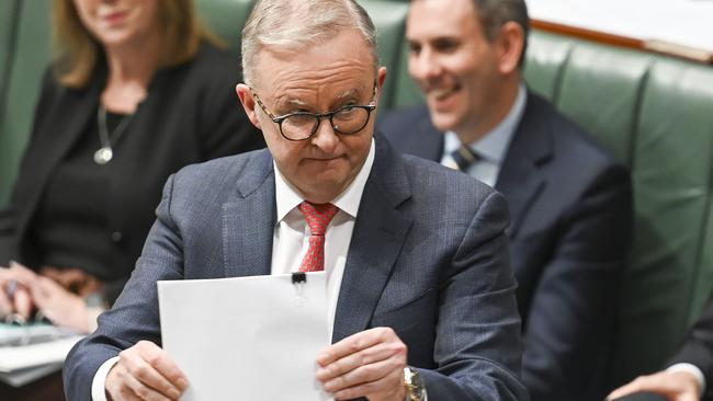 CANBERRA, Australia - NewsWire Photos - June 25, 2024: Prime Minister Anthony Albanese during Question Time at Parliament House in Canberra. Picture: NewsWire / Martin Ollman