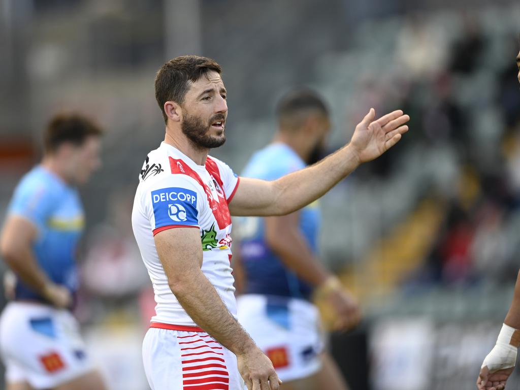 Ben Hunt is on his way out of the Dragons - the only issue remains when he leaves. Picture: NRL PHOTOS