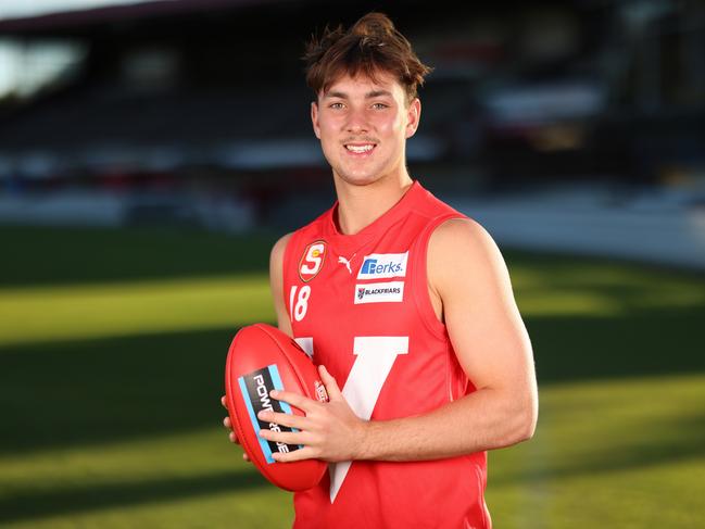 North Adelaide Football Club's Louie Montgomery. Picture: Cory Sutton