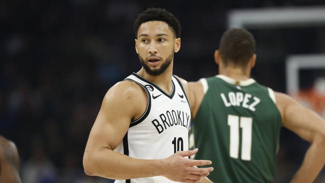 Ben Simmons wants to play for the Boomers, but his current form won’t make it easy for him to crack a staked Australian squad. Photo: John Fisher/Getty Images.