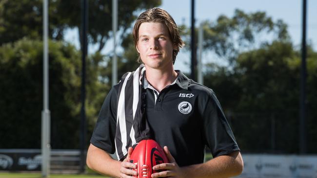 Adam Mahney at Port Adelaide. Picture: Matt Loxton