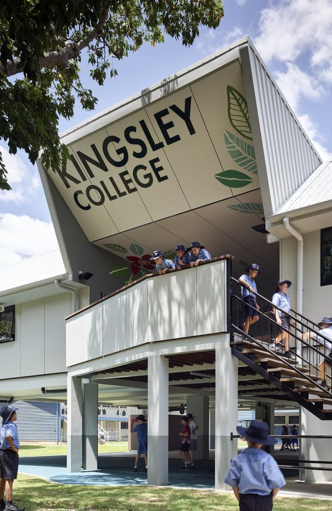 Kingsley College Science and FLA block. Picture: SCOTT BURROWS PHOTOGRAPHER