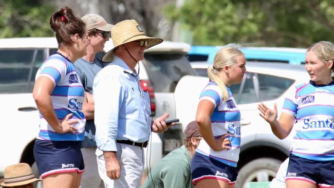 Respected Rugby Union volunteer David Hickey recognised for his exceptional service to the local Roma community. Picture: Supplied.