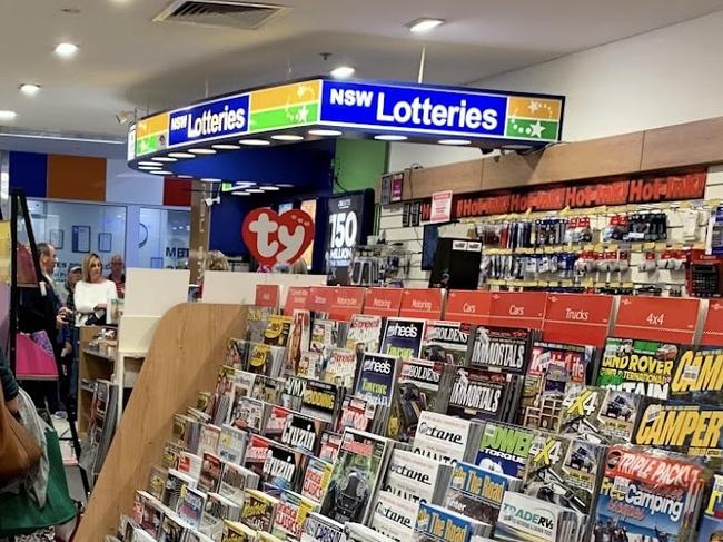 Goulburn woman got her $1 million lotto ticket from newsXpress, Goulburn on Monday April 25, 2022. Picture: Google Maps