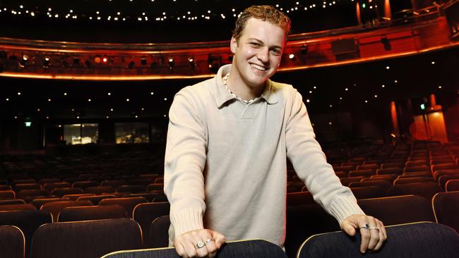 Former Hi-5 cast member Lachlan Dearing is set to take the stage in a new role for a multi-award winning musical and for the first time in Sydney – his home town. Picture: Richard Dobson